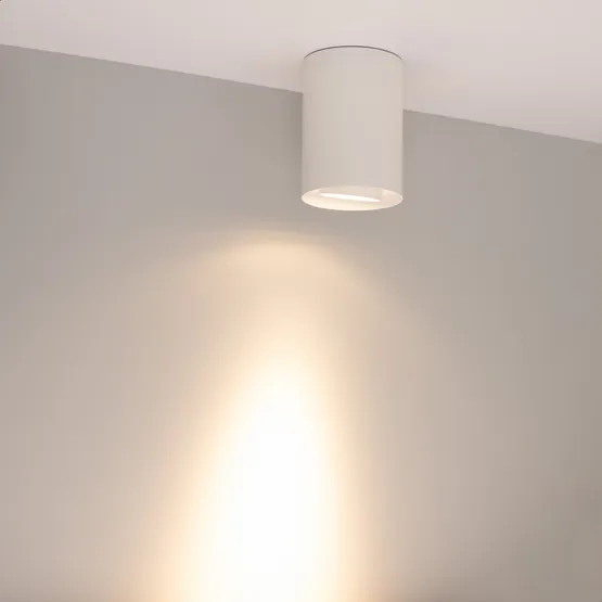 Фото #3 товара Светильник SP-FOCUS-R86-10W Warm3000 (WH, 15 deg, 230V) (Arlight, IP54 Металл, 5 лет)