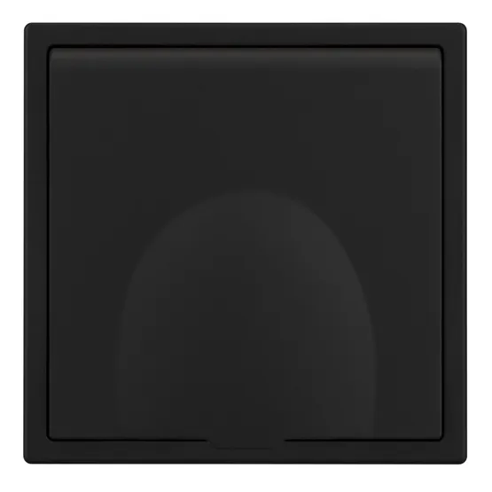 Фото #4 товара Механизм розетки влагозащищённый SCT-NOBE-MCP-SFPL-BK (230V, 16A) (Arlight, Черный оникс)