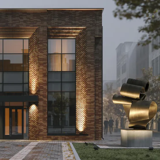 Фото #2 товара Светильник ALT-BLOCK-S185x185-36W Day4000 (GR, 15 deg, 230V) (Arlight, IP66 Металл, 3 года)