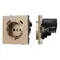 Минифото #1 товара Механизм розетки с USB зарядкой SCT-TENDO-MUAC-PL-GD (230V, 16A) (Arlight, Песочный)