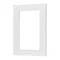 Минифото #1 товара Рамка стеклянная FRM-GLARE-GS-D-WH (Arlight, -)