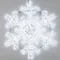 Минифото #2 товара Фигура светодиодная ARD-SNOWFLAKE-M11-1250x1200-604LED White (230V, 36.5W) (Ardecoled, IP65)