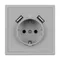 Минифото #4 товара Механизм розетки с USB зарядкой SCT-NOBE-MUAA-SFPL-IS (230V, 16A) (Arlight, Никель)