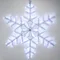 Минифото #2 товара Фигура светодиодная ARD-SNOWFLAKE-M3-920x920-432LED White (230V, 27W) (Ardecoled, IP65)