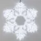 Минифото #4 товара Фигура светодиодная ARD-SNOWFLAKE-M10-1000x900-504LED White (230V, 31W) (Ardecoled, IP65)