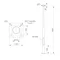 Минифото #2 товара Опора фланцевая OXOR-OK-D80/57-L5000 (BK) (Arlight, Сталь) (Arlight, Сталь)