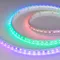 Минифото #1 товара Светодиодная лента герметичная SPI-P-F72-11mm 24V RGB-PX6 (14.4 W/m, IP66, 3535, 5m) (Arlight, бегущий огонь)