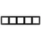 Минифото #2 товара Рамка пластиковая FRM-VERSA-PL-5-BK (Arlight, -)