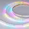 Минифото #1 товара Светодиодная лента SPI-F140-10mm 24V RGB-PX7-BPT (22 W/m, IP20, 3535, 5m) (Arlight, бегущий огонь)