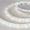 Минифото #5 товара Светодиодная лента RT-B60-10mm 24V RGBW-Warm (14.4 W/m, IP20, 5m) (Arlight, Открытый)