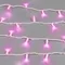 Минифото #2 товара Светодиодная гирлянда ARD-STRING-CLASSIC-10000-WHITE-100LED-FLASH PINK (230V, 7W) (Ardecoled, IP65)
