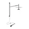 Минифото #5 товара Светильник SP-CAMPANA-WALL-L1450-9W Warm3000 (BK, 130 deg, 230V, TELESCOPIC) (Arlight, IP20 Металл, 5 лет)