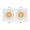 Минифото #3 товара Светильник MS-VORTEX-BUILT-S210x117-2x20W Day4000 (WH-WH, 20 deg, 230V) (Arlight, IP20 Металл, 5 лет)