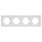 Минифото #2 товара Рамка пластиковая FRM-PERIO-PL-4-WH (Arlight, -)