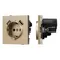 Минифото #1 товара Механизм розетки с USB зарядкой SCT-TENDO-MUAA-SFPL-GD (230V, 16A) (Arlight, Матовый песочный)