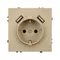 Минифото #3 товара Механизм розетки с USB зарядкой SCT-NOBE-MUAA-SFPL-GD (230V, 16A) (Arlight, Золотой песок)