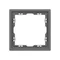 Минифото #3 товара Рамка пластиковая FRM-NOBE-SFPL-1-GR (Arlight, Серый базальт)