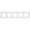 Минифото #3 товара Рамка пластиковая FRM-TENDO-SFPL-5-GD (Arlight, Матовый песочный)