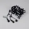 Минифото #2 товара Светодиодная гирлянда ARD-STRING-CLASSIC-10000-BLACK-100LED-MILK-FLASH White (230V, 7W) (Ardecoled, IP65)