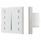Минифото #1 товара Панель Sens SMART-P29-DIM White (230V, 4 зоны, 2.4G) (Arlight, IP20 Пластик, 5 лет)