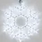 Минифото #4 товара Фигура светодиодная ARD-SNOWFLAKE-M7-450x375-108LED White (230V, 6.5W) (Ardecoled, IP65)