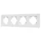 Минифото #1 товара Рамка пластиковая FRM-PERIO-PL-4-WH (Arlight, -)