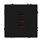 Минифото #2 товара Механизм розетки с быстрой USB зарядкой SCT-NOBE-MUACC-SFPL-FC-BK (65W, QC3) (Arlight, -)