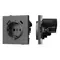 Минифото #1 товара Механизм розетки с USB зарядкой SCT-TENDO-MUAC-SFPL-GR (230V, 16A) (Arlight, Матовый графитовый)