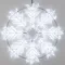 Минифото #2 товара Фигура светодиодная ARD-SNOWFLAKE-M8-950x950-540LED White (230V, 33W) (Ardecoled, IP65)