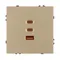 Минифото #3 товара Механизм розетки с быстрой USB зарядкой SCT-NOBE-MUACC-SFPL-FC-GD (65W, QC3) (Arlight, -)
