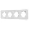 Минифото #1 товара Рамка стеклянная FRM-OMALI-GS-4-WH (Arlight, -)