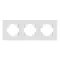 Минифото #2 товара Рамка пластиковая FRM-PERIO-PL-3-WH (Arlight, -)