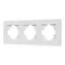 Минифото #1 товара Рамка пластиковая FRM-PERIO-PL-3-WH (Arlight, -)