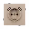 Минифото #3 товара Механизм розетки с USB зарядкой SCT-TENDO-MUAA-PL-GD (230V, 16A) (Arlight, Песочный)