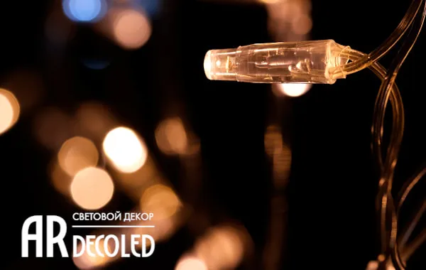 Серия гирлянд EDGE (бахрома) от ARDECOLED